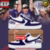 TCU Womens Basketball Custom Air Force 1 Sneakers Shoes