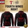 Texas Rangers x Fourth Wings Night 2026 New Design Hoodie