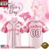 Toronto Blue Jays Mother’s Day 2026 Custom Baseball Jersey