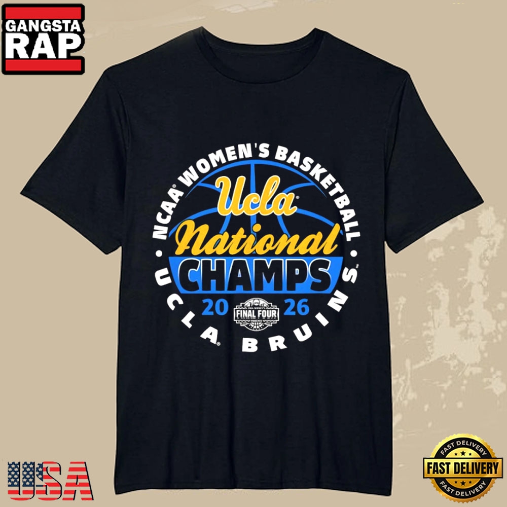 UCLA Bruins Women’s Basketball National Champions 2026 Black College Sports T-Shirt UCLA Bruins Women’s Basketball National Champions 2026 Black College Sports T-Shirt