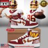 Washington Commanders Super Bowl Era Custom Air Jordan 1 Sneakers Shoes