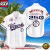 Washington Wizards Hawaiian Shirt USA Flag 250 Years of Freedom Anniversary 1776-2026