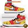 Winnie The Pooh And Friends Tigger Eeyore Piglet Honey Nike Air Jordan 1 Sneakers Shoes