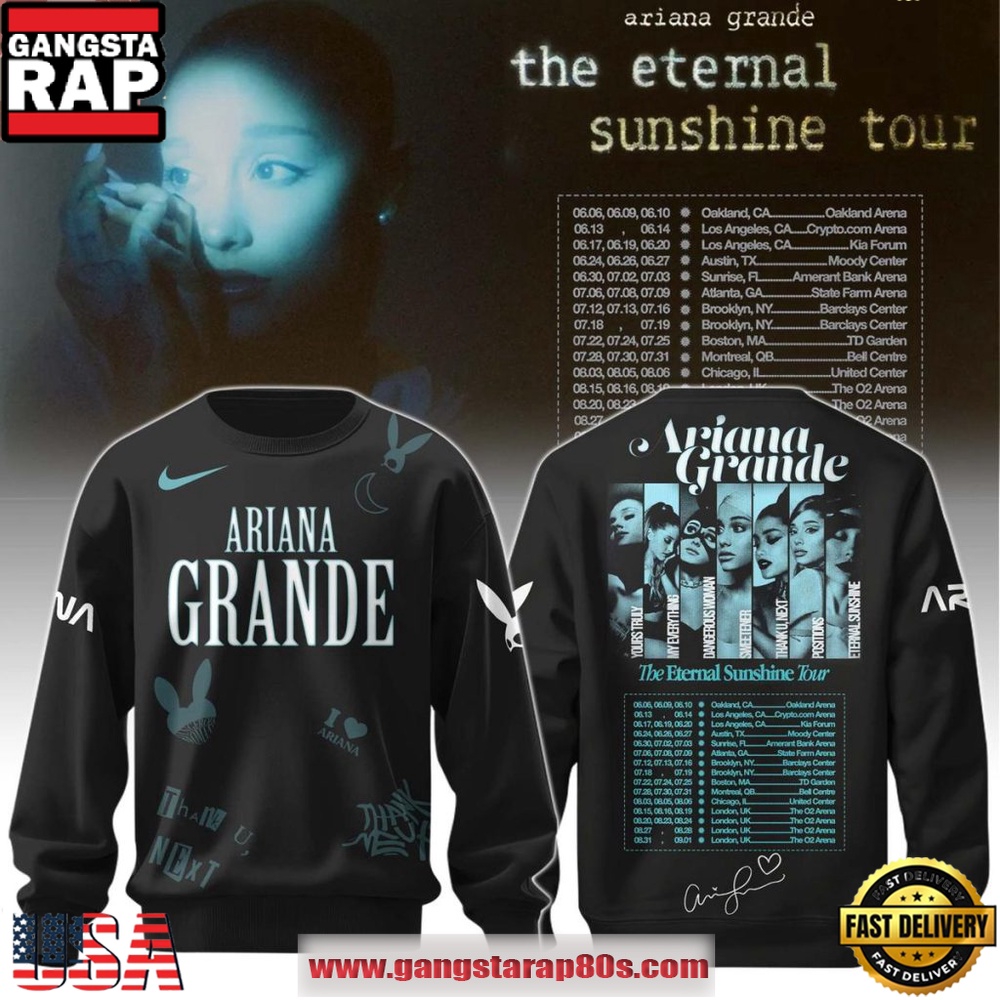 Ariana Grande The Eternal Sunshine Tour 2026 Limited Edition Hoodie