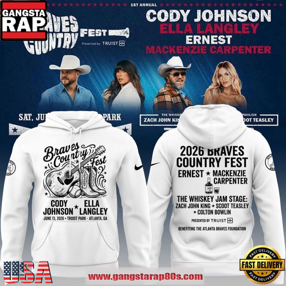 Atlanta Braves 2026 Braves Country Fest Limited Edition Hoodie