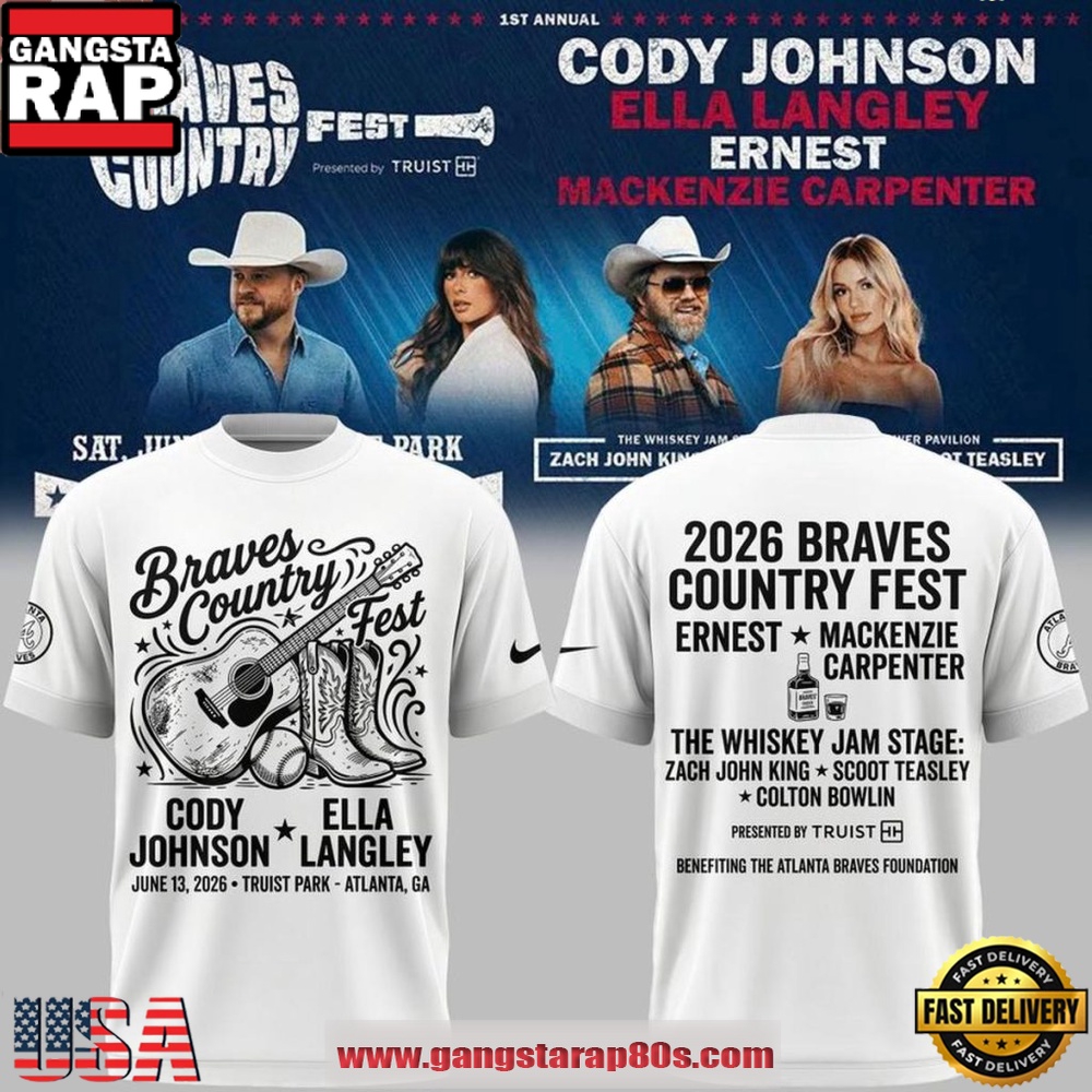 Atlanta Braves 2026 Braves Country Fest Limited Edition T-Shirt Atlanta Braves 2026 Braves Country Fest Limited Edition T-Shirt