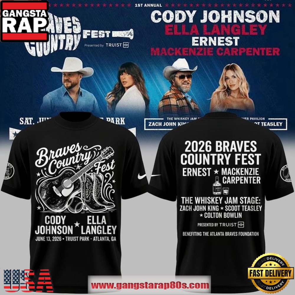 Atlanta Braves 2026 Braves Country Fest Unisex T-Shirt Atlanta Braves 2026 Braves Country Fest Unisex T-Shirt