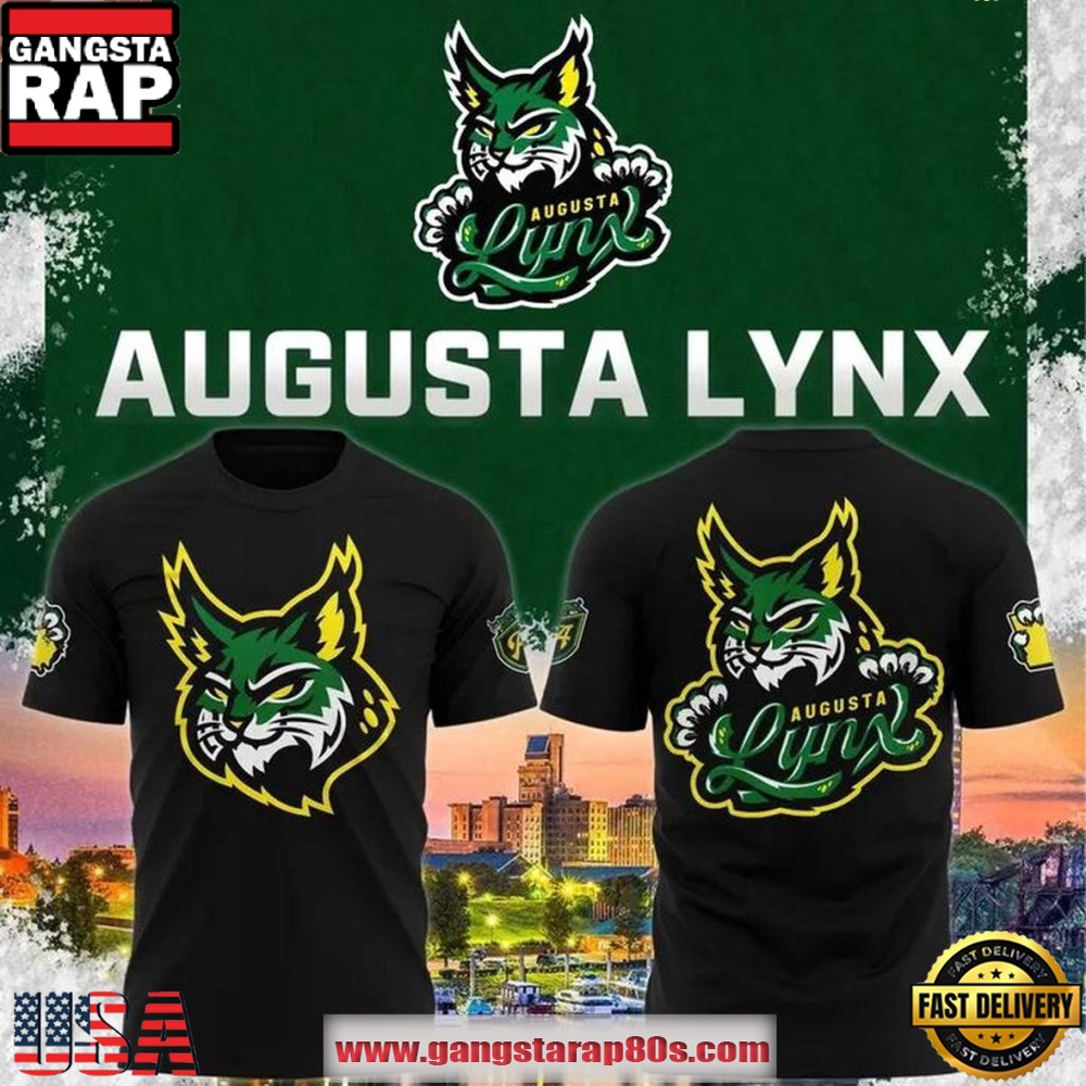 Augusta Lynx Hockey New Logo New Season 2026 T Shirt