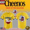 Buffalo Bisons Cereal Sub x Cheerios Night 2026 Vintage Baseball Jersey