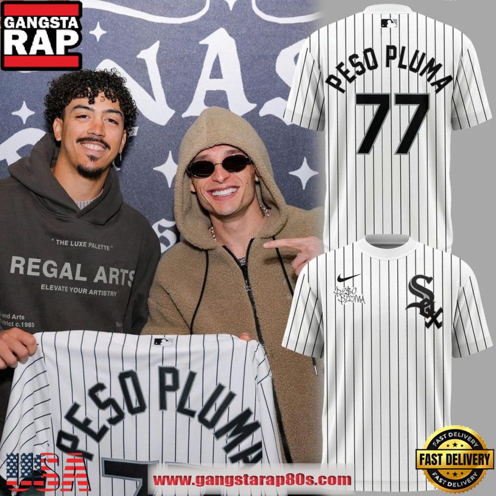 Chicago White Sox 2026 Peso Pluma #77 Limited Edition T-Shirt