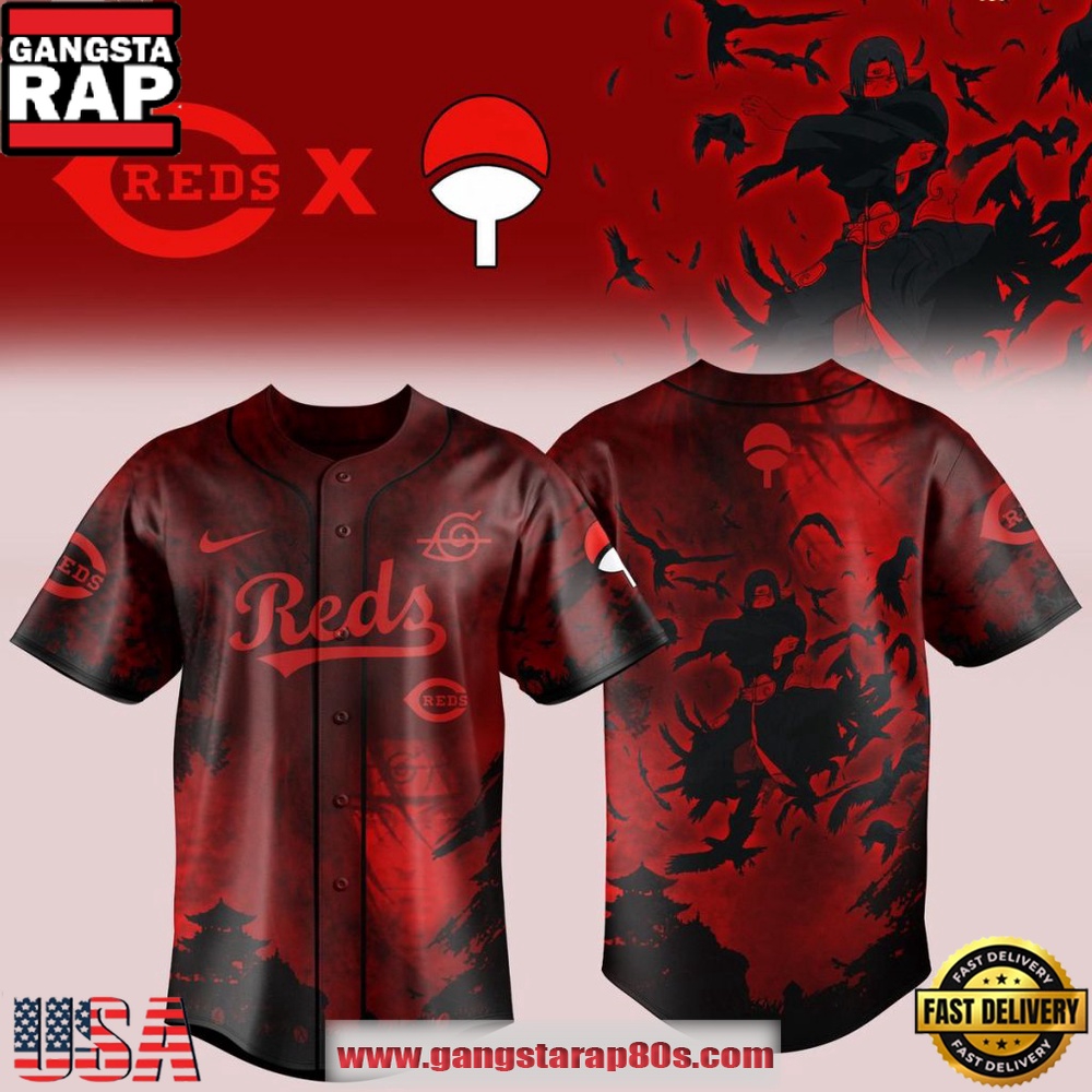 Cincinnati Reds x Itachi Uchiha 2026 Special Edition Baseball Jersey