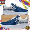 Custom Name Indianapolis Colts NFL Color Pattern Air Force 1 Shoes