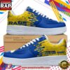 Custom Name Los Angeles Rams NFL Color Pattern Air Force 1 Shoes