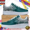 Custom Name Philadelphia Eagles NFL Color Pattern Air Force 1 Shoes