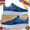 Custom Name Tennessee Titans NFL Color Pattern Air Force 1 Shoes