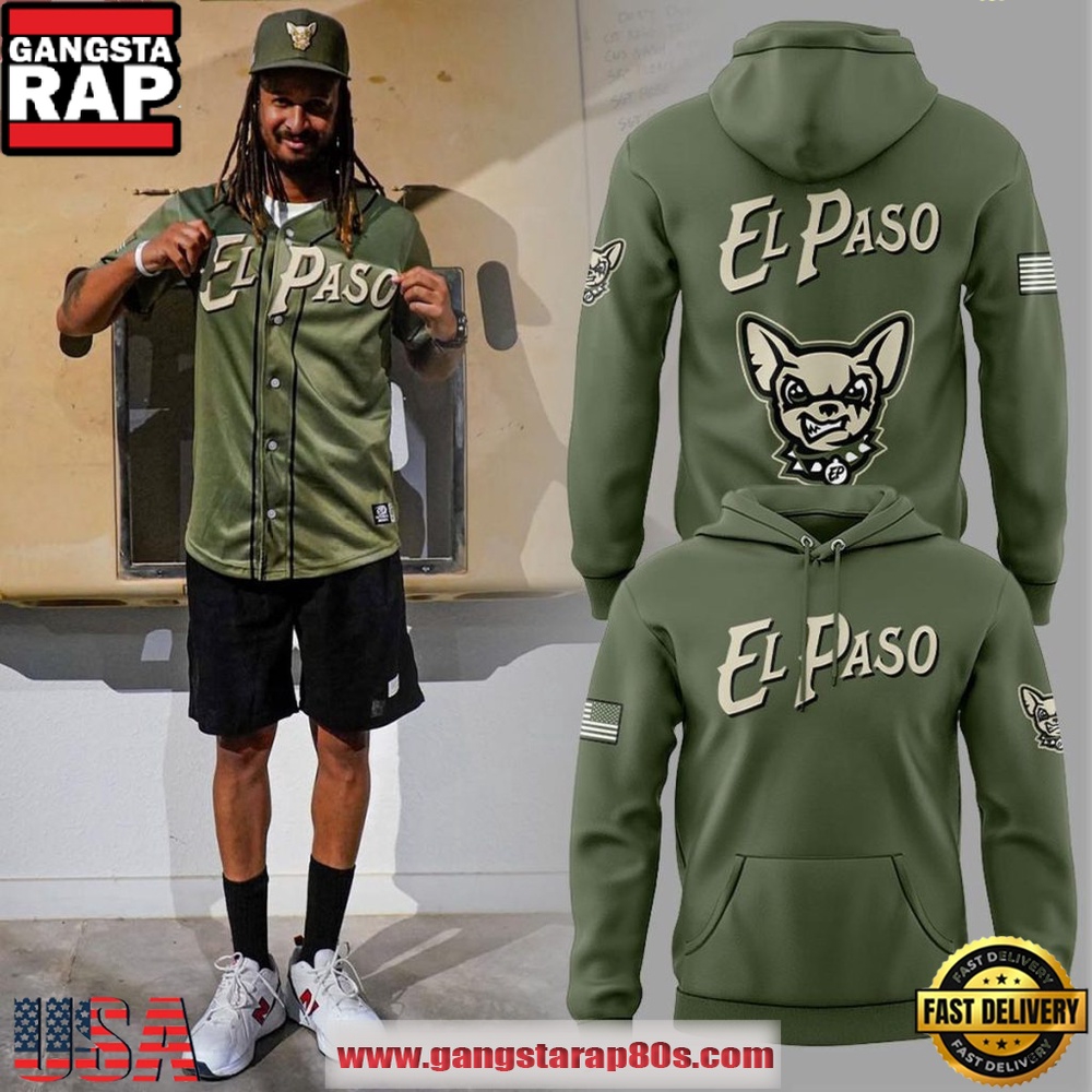 El Paso Chihuahuas Military Appreciation Night 2026 New Hoodie Shirt