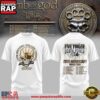 Five Finger Death Punch 20 Years No Mercy World Tour 2026 White 3D Shirt 2 Five Finger Death Punch 20 Years No Mercy World Tour 2026 White 3D Shirt