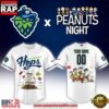 Hillsboro Hops x Peanuts Night 2026 Custom Baseball Jersey 2 Hillsboro Hops x Peanuts Night 2026 Custom Baseball Jersey