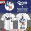 Los Angeles Dodgers x One Piece Night 2026 Luffy Baseball Jersey 3 Los Angeles Dodgers x One Piece Night 2026 Luffy Baseball Jersey