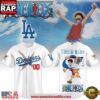 Los Angeles Dodgers x One Piece Night 2026 Luffy Scar Custom Baseball Jersey 2 Los Angeles Dodgers x One Piece Night 2026 Luffy Scar Custom Baseball Jersey