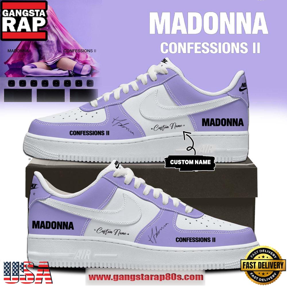 Madonna Confessions II Album 2026 Custom Air Force 1 Shoes