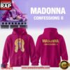 Madonna Confessions II Album 2026 Pink Unisex Hoodie 3 Madonna Confessions II Album 2026 Pink Unisex Hoodie