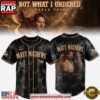 Matt Mathews Not What I Ordered World Tour 2026 Special Baseball Jersey 2 Matt Mathews Not What I Ordered World Tour 2026 Special Baseball Jersey
