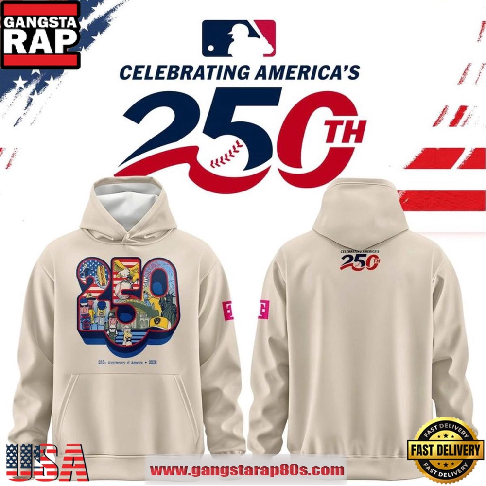 Milwaukee Brewers 250th Anniversary of America 2026 Unisex Hoodie