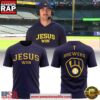 Milwaukee Brewers x Jesus Won 2026 Limited Edition T-Shirt