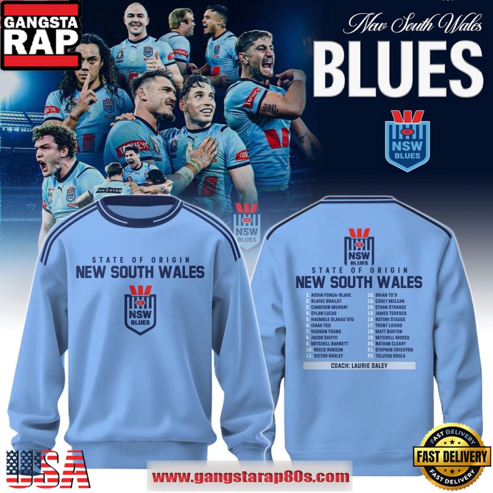 New South Wales Blues 2026 Locker Room Sweatshirt