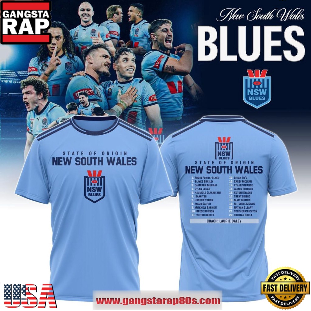 New South Wales Blues 2026 Locker Room T Shirt