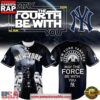 New York Yankees Star Wars Night 2026 May the Force Be With You New 2026 Baseball Jersey