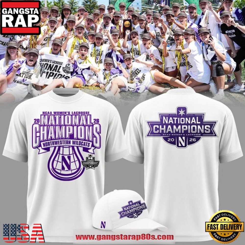 Northwestern Wildcats NCAA Women’s Lacrosse National Champions 2026 New Edition T-shirt Northwestern Wildcats NCAA Women’s Lacrosse National Champions 2026 New Edition T-shirt