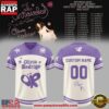 Olivia Rodrigo The Unraveled Tour 2026 Custom Football Jersey
