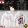 Olivia Rodrigo The Unraveled Tour 2026 White Hoodie