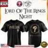 Philadelphia Phillies x Lord of The Rings Night 2026 Black Baseball Jersey