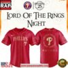 Philadelphia Phillies x Lord of The Rings Night 2026 Special Baseball Jersey