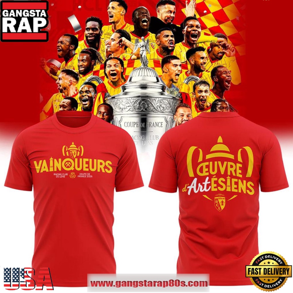 Racing Club de Lens Coupe de France Champions 2025-26 Limited Edition 3D Shirt Racing Club de Lens Coupe de France Champions 2025-26 Limited Edition 3D Shirt