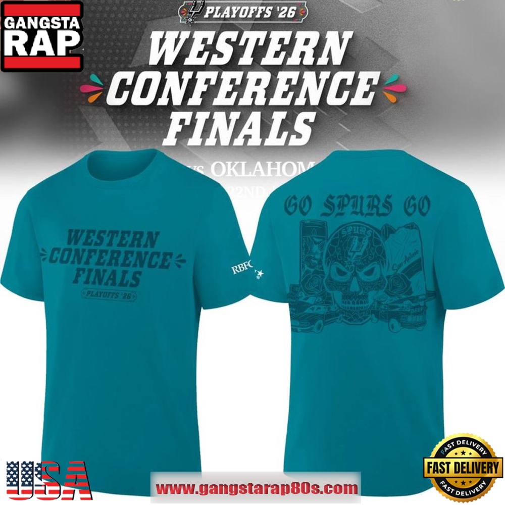 San Antonio Spurs 2026 Western Conference Finals Game 3 Go Spurs Go T-Shirt San Antonio Spurs 2026 Western Conference Finals Game 3 Go Spurs Go T-Shirt