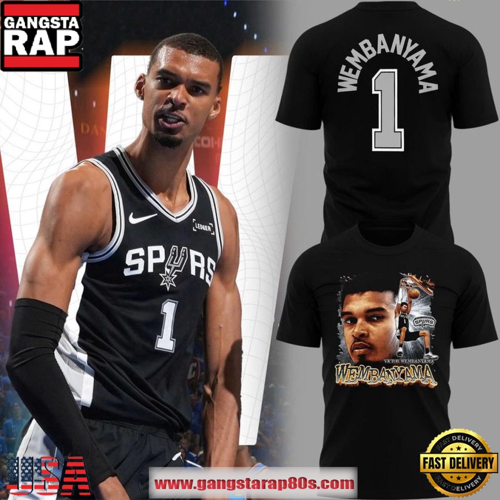 San Antonio Spurs Victor Wembanyama MVP 2026 3D Shirt San Antonio Spurs Victor Wembanyama MVP 2026 3D Shirt