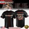Sevendust Europe & UK Tour 2026 Limited Edition Baseball Jersey