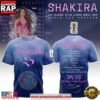Shakira Las Mujeres Ya No Lloran Tour World Cup 2026 Unisex T-Shirt 3 Shakira Las Mujeres Ya No Lloran Tour World Cup 2026 Unisex T-Shirt