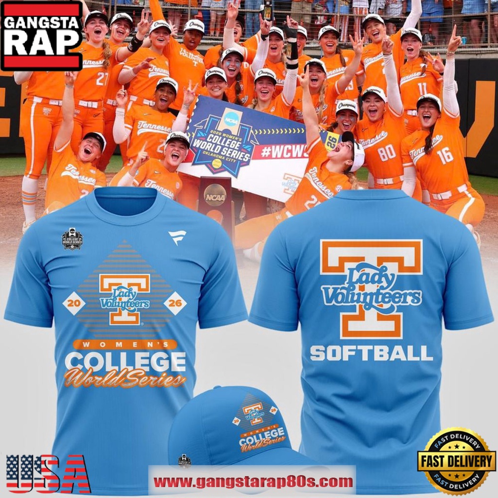 Tennessee Lady Volunteers 2026 Women’s College World Series Unisex T Shirt Tennessee Lady Volunteers 2026 Women’s College World Series Unisex T Shirt