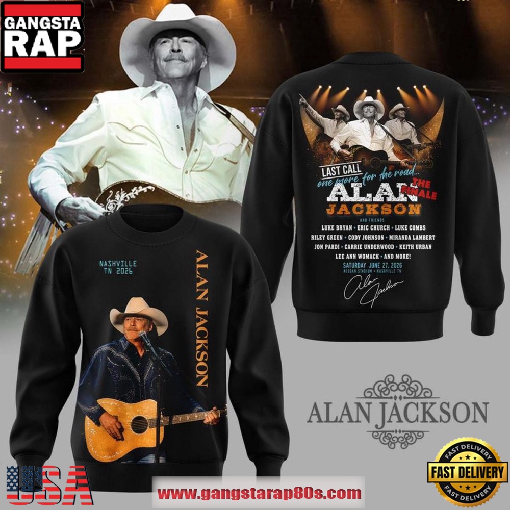 Tennessee Titans x Alan Jackson 2026 Nashville Concert Sweatshirt