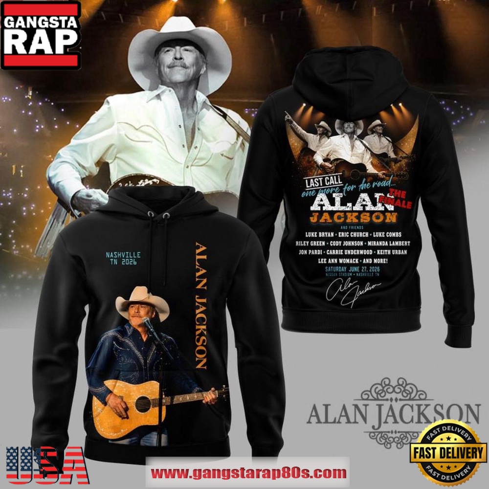 Tennessee Titans x Alan Jackson 2026 Nashville Concert Unisex Hoodie Tennessee Titans x Alan Jackson 2026 Nashville Concert Unisex Hoodie