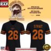 Texas Longhorns x George Strait Tour 2026 Black Football Jersey 3 Texas Longhorns x George Strait Tour 2026 Black Football Jersey