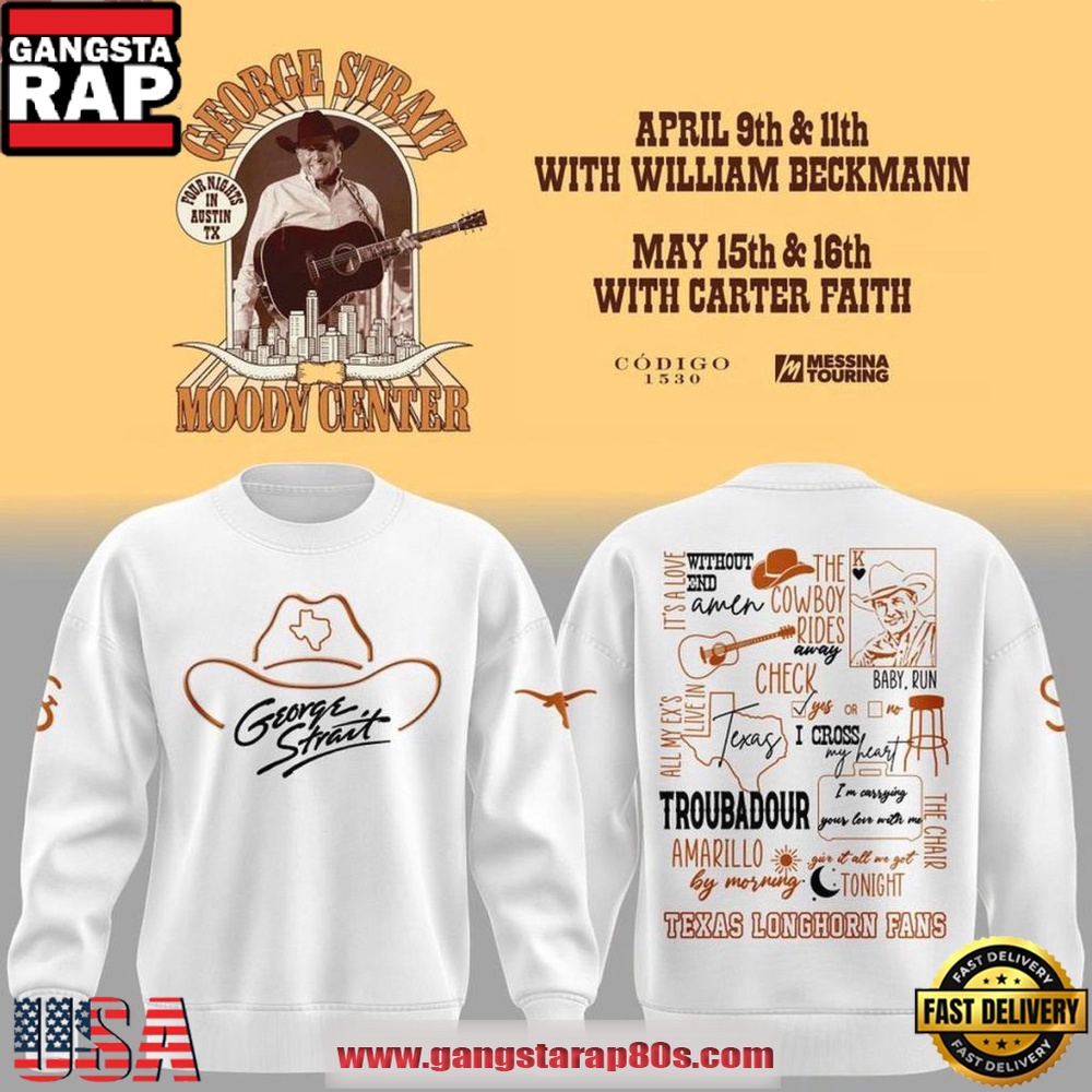 Texas Longhorns x George Strait Tour 2026 Limited Edition Sweatshirt