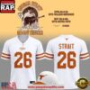 Texas Longhorns x George Strait Tour 2026 White Football Jersey 2 Texas Longhorns x George Strait Tour 2026 White Football Jersey