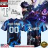 Texas Rangers x Solo Leveling 2026 Custom Baseball Jersey