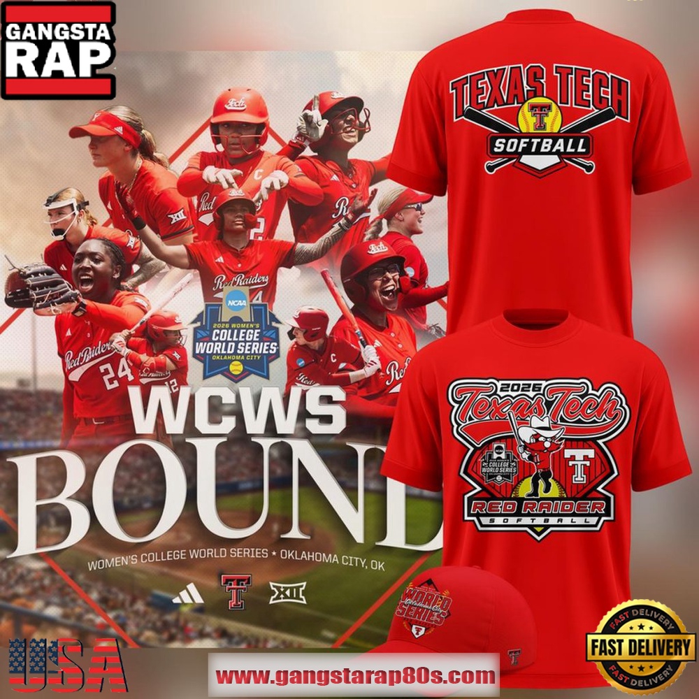 Texas Tech Softball Women’s College World Series 2026 Unisex T-Shirt Texas Tech Softball Women’s College World Series 2026 Unisex T-Shirt